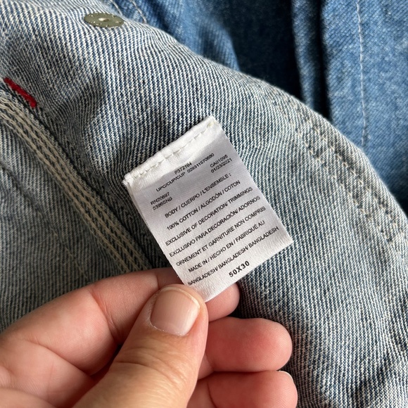 Dickies Denim Overalls 50 x 30 - Picture 5 of 6